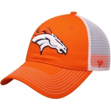 Men's Denver Broncos NFL Pro Line by Fanatics Branded Orange/White Core Trucker II Adjustable Snapback Hat 2759983